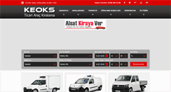 Desktop Screenshot of keoksrentacar.com