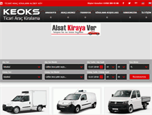 Tablet Screenshot of keoksrentacar.com